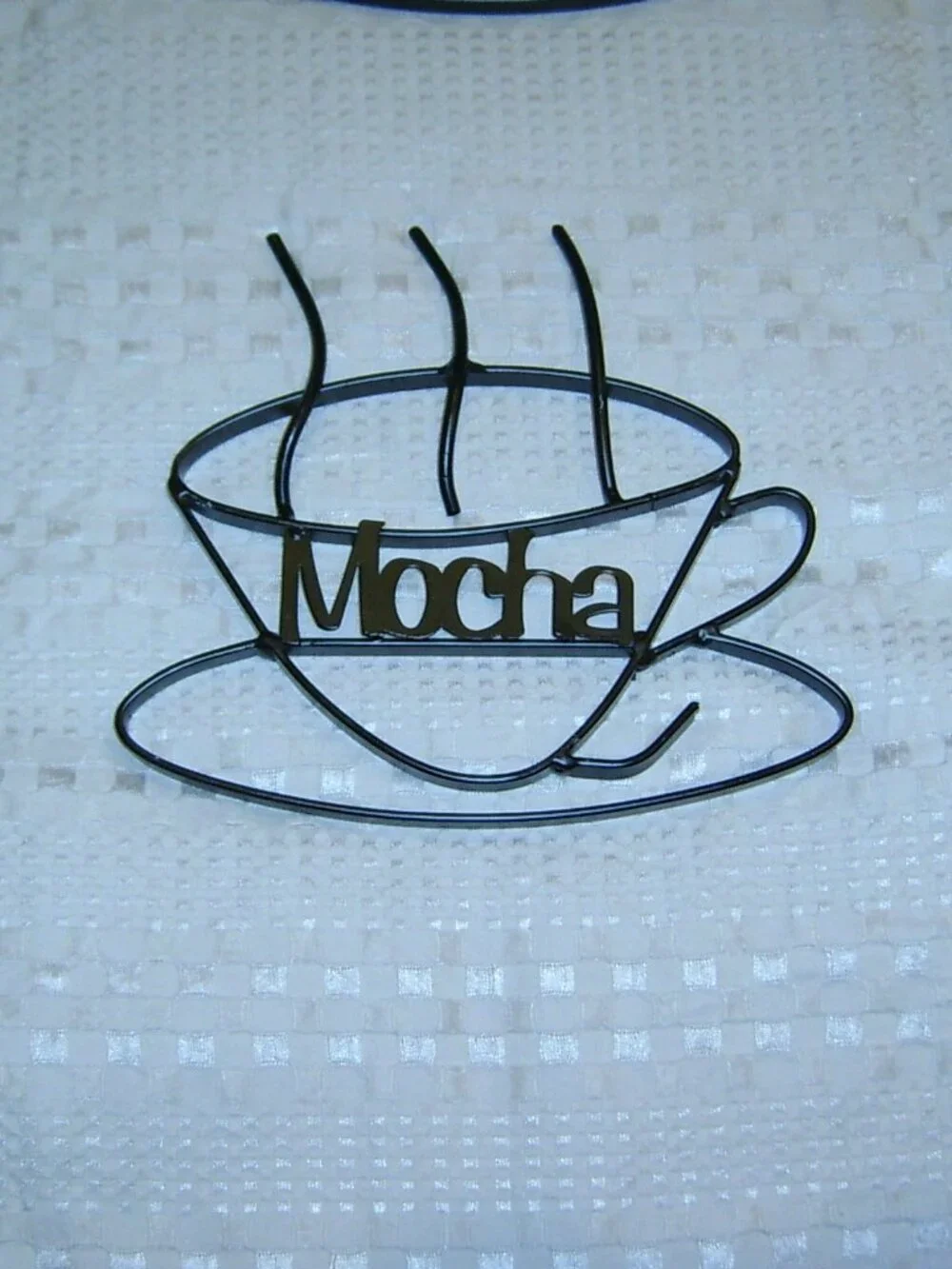 Metal Coffee Wall Hanging Decor, Set of 3